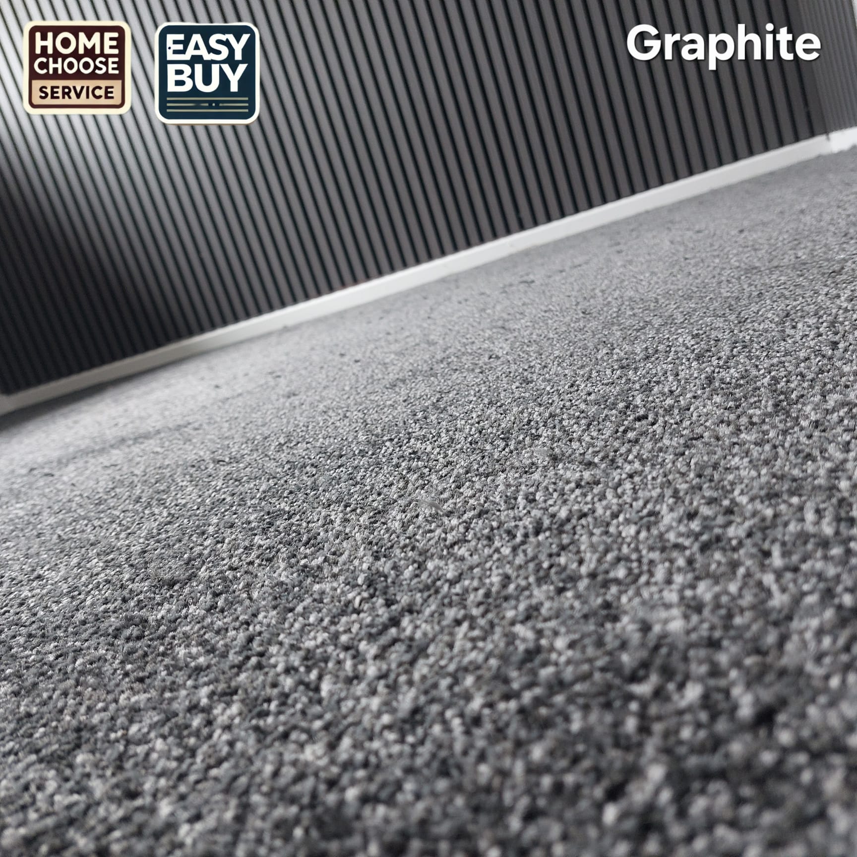 Graphite carpet close-up